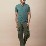 LINEN BLEND FLATKNIT POLO