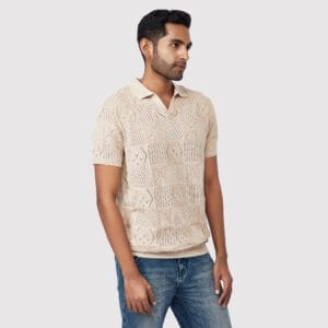 MOCHA MUSE KNIT POLO