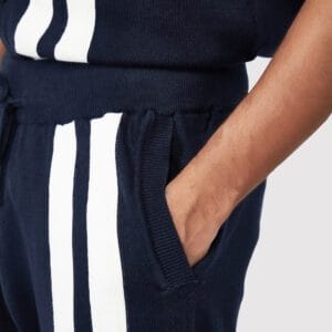 RECTANGLE BLOCK KNIT SHORTS