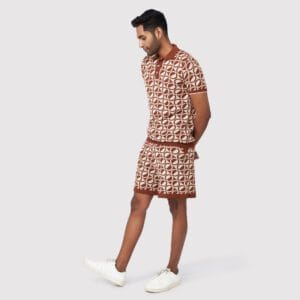 WOODBURN JACQ. KNIT SHORTS